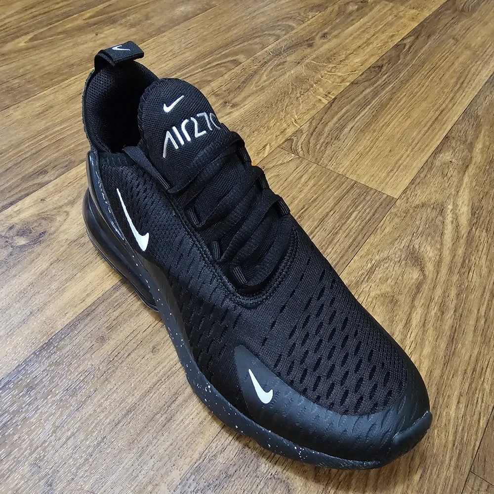 Nike Air Max 270 black with white dots - Picture 7 of 7